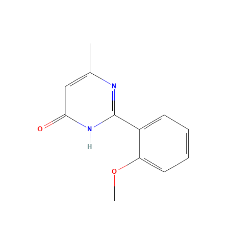 2-(2-methoxyphenyl)-6-methyl-1H-pyrimidin-4-one (CAS: 50798-55-5) - Related Chemical Product