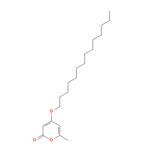 6-methyl-4-tetradecoxypyran-2-one (CAS: 402516-59-0) - Related Chemical Product
