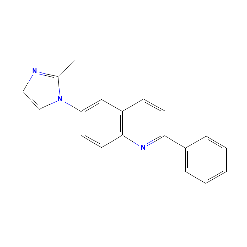 6-(2-methylimidazol-1-yl)-2-phenylquinoline (CAS: 1202001-60-2) - Related Chemical Product