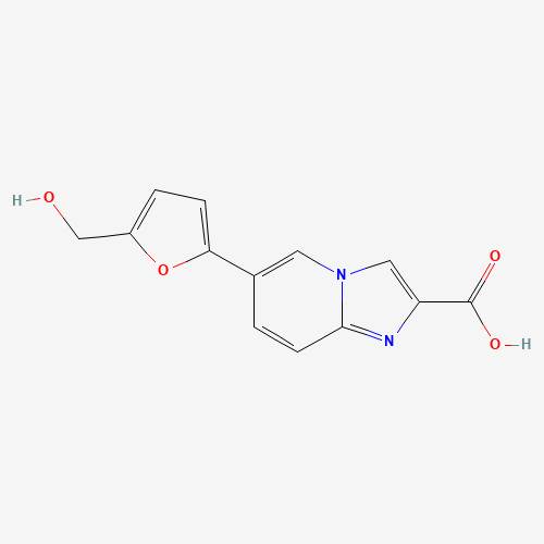 6-[5-(hydroxymethyl)furan-2-yl]imidazo[1,2-a]pyridine-2-carboxylic acid (CAS: 1167626-66-5) - Related Chemical Product