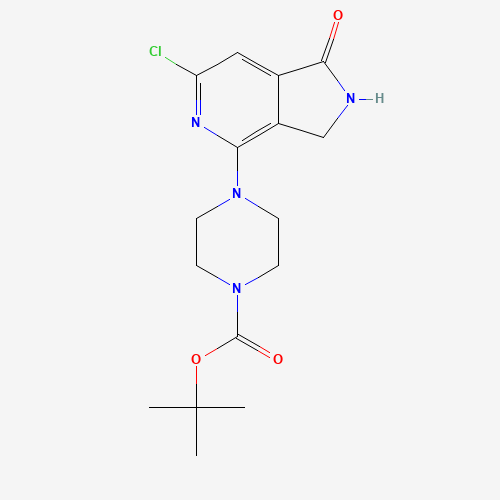 tert-butyl 4-(6-chloro-1-oxo-2,3-dihydropyrrolo[3,4-c]pyridin-4-yl)piperazine-1-carboxylate (CAS: 1201676-04-1) - Related Chemical Product