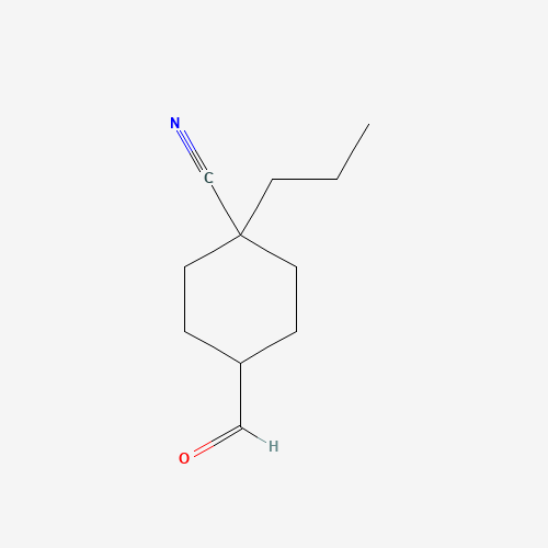 4-formyl-1-propylcyclohexane-1-carbonitrile (CAS: 91174-96-8) - Related Chemical Product