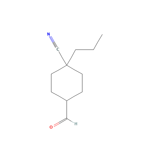 4-formyl-1-propylcyclohexane-1-carbonitrile (CAS: 91174-96-8) - Related Chemical Product