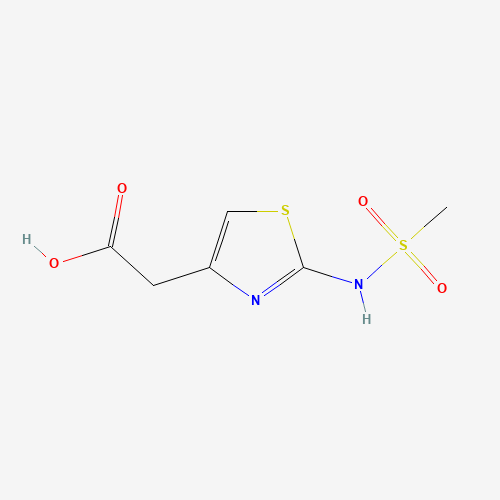 2-[2-(methanesulfonamido)-1,3-thiazol-4-yl]acetic acid (CAS: 62557-05-5) - Related Chemical Product