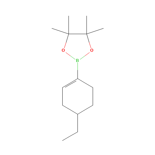 2-(4-ethylcyclohexen-1-yl)-4,4,5,5-tetramethyl-1,3,2-dioxaborolane (CAS: 1092938-90-3) - Related Chemical Product