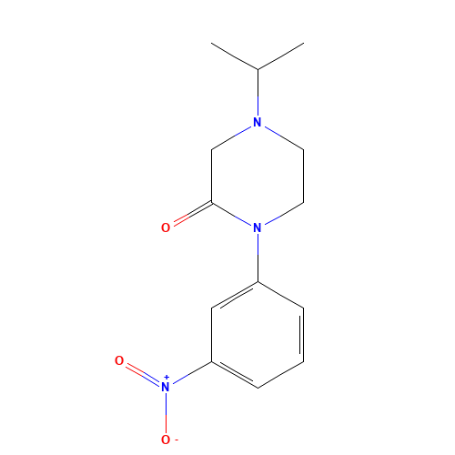 1-(3-nitrophenyl)-4-propan-2-ylpiperazin-2-one (CAS: 925920-74-7) - Related Chemical Product