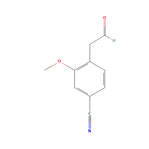 3-methoxy-4-(2-oxoethyl)benzonitrile (CAS: 1374358-58-3) - Related Chemical Product