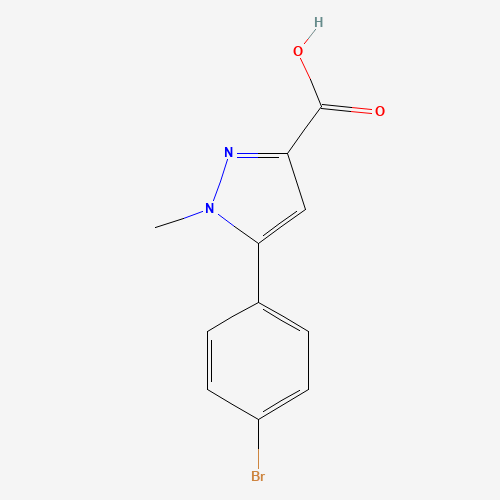 5-(4-bromophenyl)-1-methylpyrazole-3-carboxylic acid (CAS: 852815-32-8) - Related Chemical Product