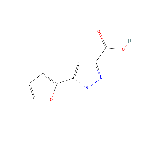 5-(furan-2-yl)-1-methylpyrazole-3-carboxylic acid (CAS: 108128-39-8) - Related Chemical Product