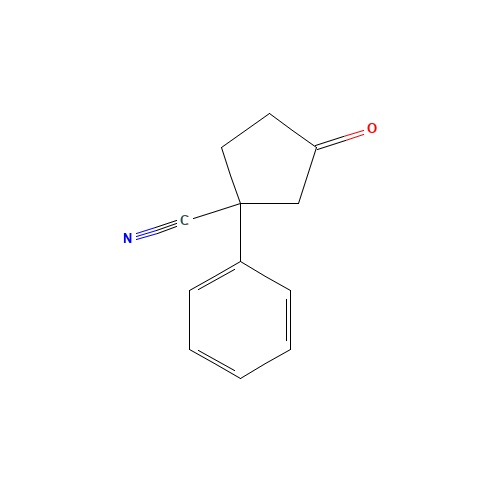 3-oxo-1-phenylcyclopentane-1-carbonitrile (CAS: 84409-26-7) - Related Chemical Product