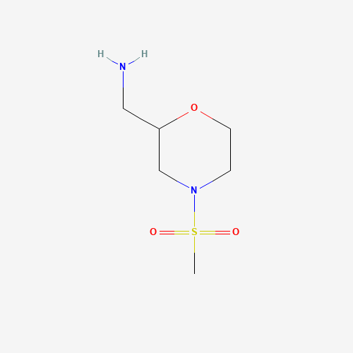 (4-methylsulfonylmorpholin-2-yl)methanamine (CAS: 1017139-63-7) - Related Chemical Product
