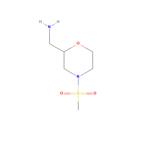 (4-methylsulfonylmorpholin-2-yl)methanamine (CAS: 1017139-63-7) - Related Chemical Product