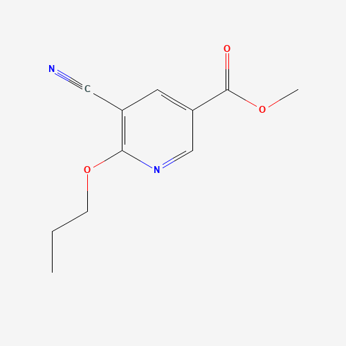 methyl 5-cyano-6-propoxypyridine-3-carboxylate (CAS: 1258855-97-8) - Related Chemical Product