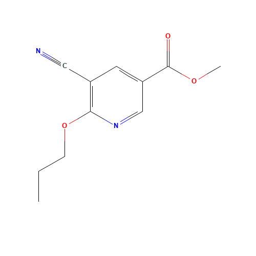 methyl 5-cyano-6-propoxypyridine-3-carboxylate (CAS: 1258855-97-8) - Related Chemical Product