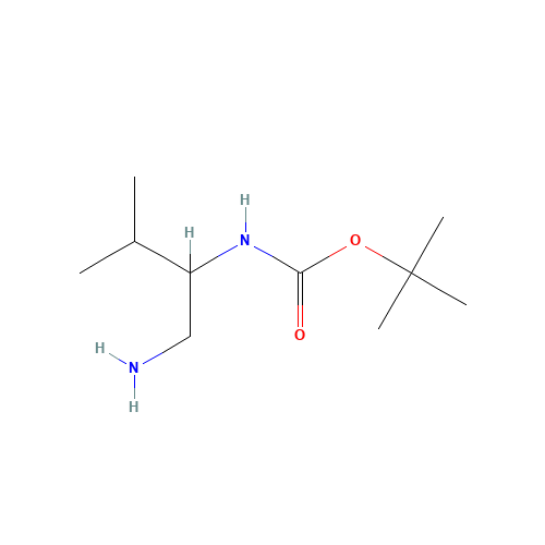 tert-butyl N-(1-amino-3-methylbutan-2-yl)carbamate (CAS: 871235-24-4) - Related Chemical Product