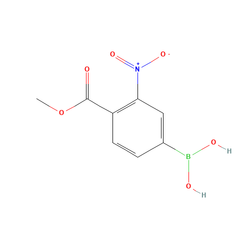 (4-methoxycarbonyl-3-nitrophenyl)boronic acid (CAS: 85107-56-8) - Related Chemical Product