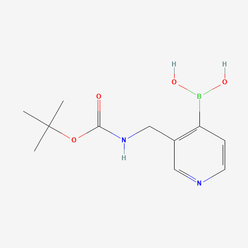 [3-[[(2-methylpropan-2-yl)oxycarbonylamino]methyl]pyridin-4-yl]boronic acid (CAS: 433969-29-0) - Related Chemical Product