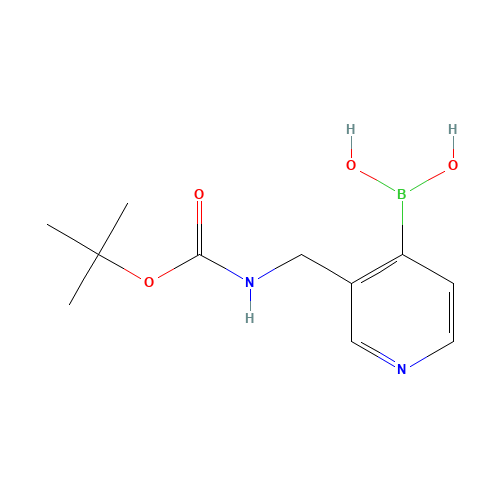 [3-[[(2-methylpropan-2-yl)oxycarbonylamino]methyl]pyridin-4-yl]boronic acid (CAS: 433969-29-0) - Related Chemical Product