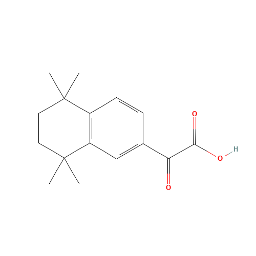 2-oxo-2-(5,5,8,8-tetramethyl-6,7-dihydronaphthalen-2-yl)acetic acid (CAS: 142650-43-9) - Related Chemical Product