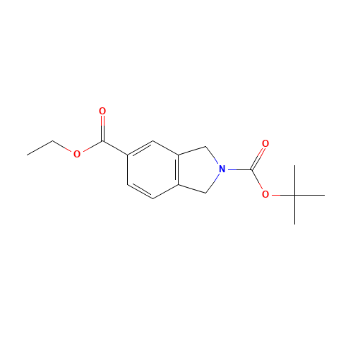 2-O-tert-butyl 5-O-ethyl 1,3-dihydroisoindole-2,5-dicarboxylate (CAS: 1203600-37-6) - Related Chemical Product