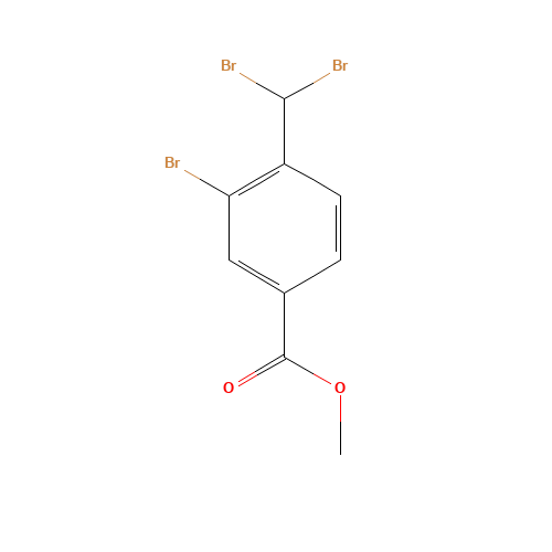 methyl 3-bromo-4-(dibromomethyl)benzoate (CAS: 1001200-40-3) - Related Chemical Product