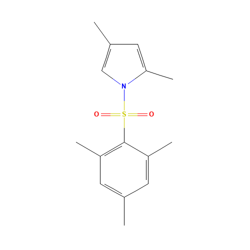 2,4-dimethyl-1-(2,4,6-trimethylphenyl)sulfonylpyrrole (CAS: 885434-70-8) - Related Chemical Product
