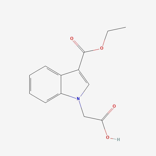 2-(3-ethoxycarbonylindol-1-yl)acetic acid (CAS: 1386456-58-1) - Related Chemical Product