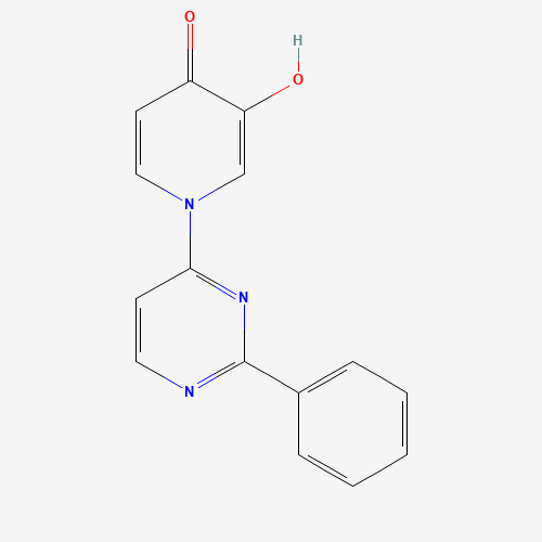 3-hydroxy-1-(2-phenylpyrimidin-4-yl)pyridin-4-one (CAS: 1333328-89-4) - Related Chemical Product