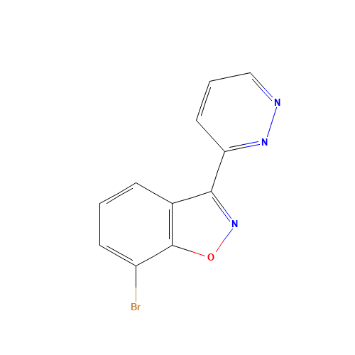 7-bromo-3-pyridazin-3-yl-1,2-benzoxazole (CAS: 1428881-50-8) - Related Chemical Product