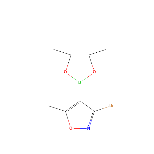 3-bromo-5-methyl-4-(4,4,5,5-tetramethyl-1,3,2-dioxaborolan-2-yl)-1,2-oxazole (CAS: 509152-20-9) - Related Chemical Product