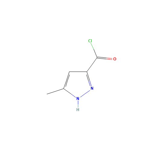 5-methyl-1H-pyrazole-3-carbonyl chloride (CAS: 625439-38-5) - Related Chemical Product