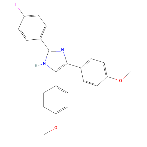 2-(4-iodophenyl)-4,5-bis(4-methoxyphenyl)-1H-imidazole (CAS: 413575-20-9) - Related Chemical Product