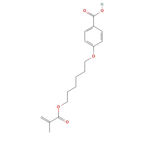 4-[6-(2-methylprop-2-enoyloxy)hexoxy]benzoic acid (CAS: 91652-00-5) - Related Chemical Product