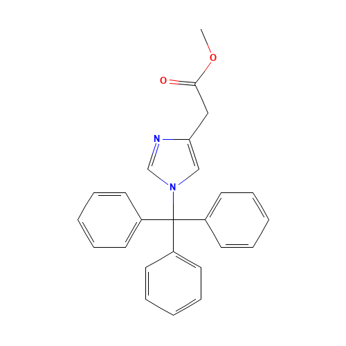 methyl 2-(1-tritylimidazol-4-yl)acetate (CAS: 145133-11-5) - Related Chemical Product