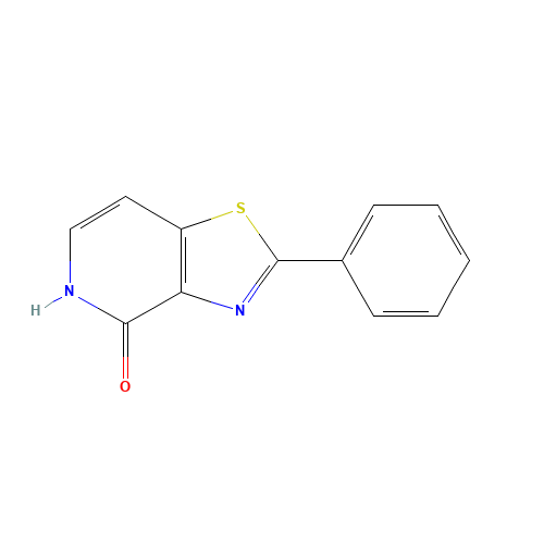 2-phenyl-5H-[1,3]thiazolo[4,5-c]pyridin-4-one (CAS: 690635-63-3) - Related Chemical Product