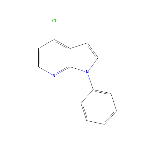 4-chloro-1-phenylpyrrolo[2,3-b]pyridine (CAS: 1175015-55-0) - Related Chemical Product