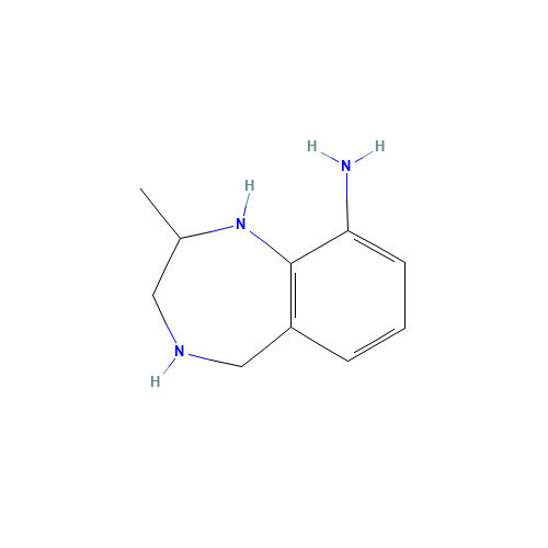 2-methyl-2,3,4,5-tetrahydro-1H-1,4-benzodiazepin-9-amine (CAS: 1026649-65-9) - Related Chemical Product