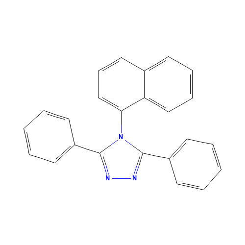4-naphthalen-1-yl-3,5-diphenyl-1,2,4-triazole (CAS: 16152-10-6) - Related Chemical Product