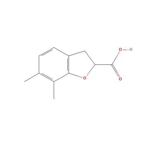 6,7-dimethyl-2,3-dihydro-1-benzofuran-2-carboxylic acid (CAS: 26018-57-5) - Related Chemical Product