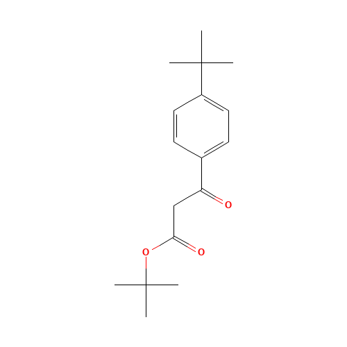 tert-butyl 3-(4-tert-butylphenyl)-3-oxopropanoate (CAS: 545394-17-0) - Related Chemical Product