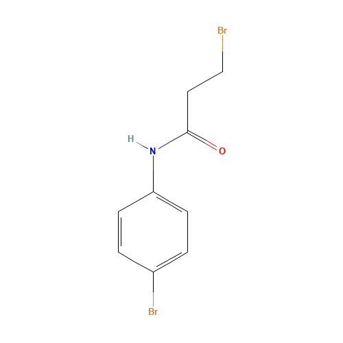 3-bromo-N-(4-bromophenyl)propanamide (CAS: 7661-10-1) - Related Chemical Product