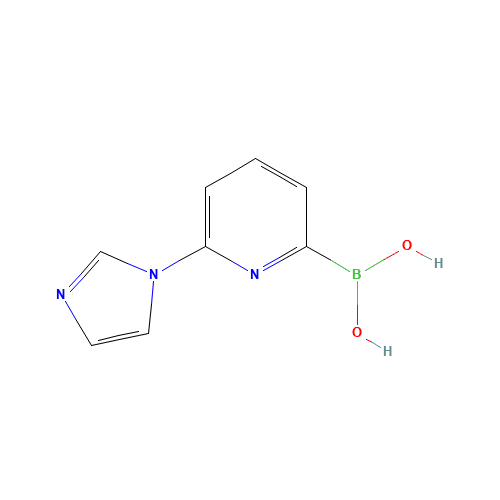 (6-imidazol-1-ylpyridin-2-yl)boronic acid (CAS: 1163707-69-4) - Related Chemical Product