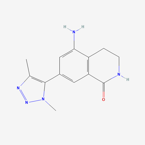 5-amino-7-(3,5-dimethyltriazol-4-yl)-3,4-dihydro-2H-isoquinolin-1-one (CAS: 1616290-91-5) - Related Chemical Product