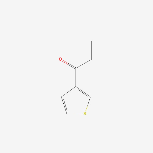 1-thiophen-3-ylpropan-1-one (CAS: 51179-52-3) - Chemical Structure and Molecular Formula 
