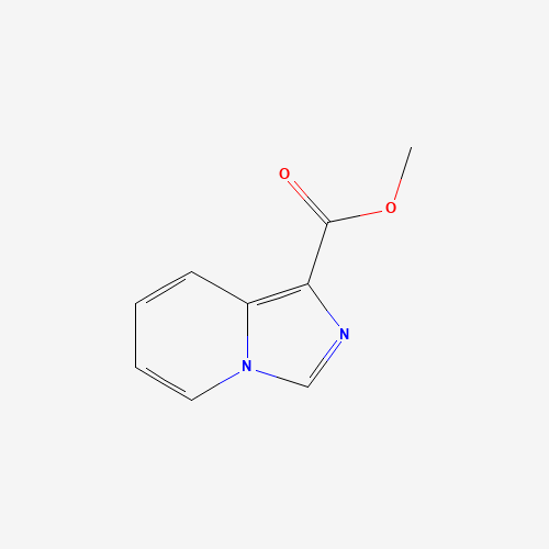 methyl imidazo[1,5-a]pyridine-1-carboxylate (CAS: 1039356-98-3) - Chemical Structure and Molecular Formula 