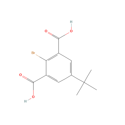 2-bromo-5-tert-butylbenzene-1,3-dicarboxylic acid (CAS: 64395-03-5) - Related Chemical Product