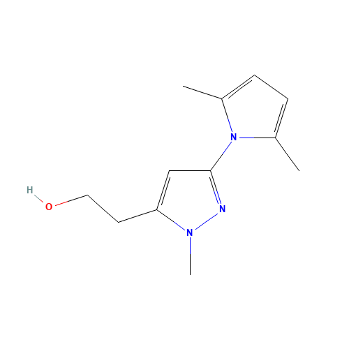 2-[5-(2,5-dimethylpyrrol-1-yl)-2-methylpyrazol-3-yl]ethanol (CAS: 1453214-18-0) - Related Chemical Product