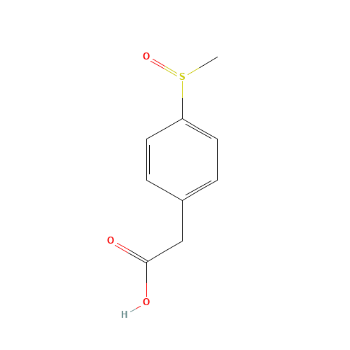 2-(4-methylsulfinylphenyl)acetic acid (CAS: 118362-28-0) - Related Chemical Product