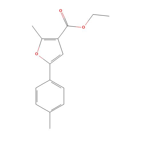 ethyl 2-methyl-5-(4-methylphenyl)furan-3-carboxylate (CAS: 4302-54-9) - Related Chemical Product