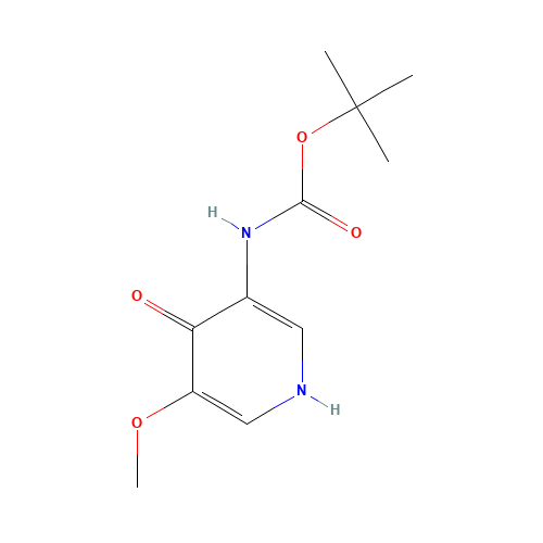 tert-butyl N-(5-methoxy-4-oxo-1H-pyridin-3-yl)carbamate (CAS: 1045855-64-8) - Related Chemical Product